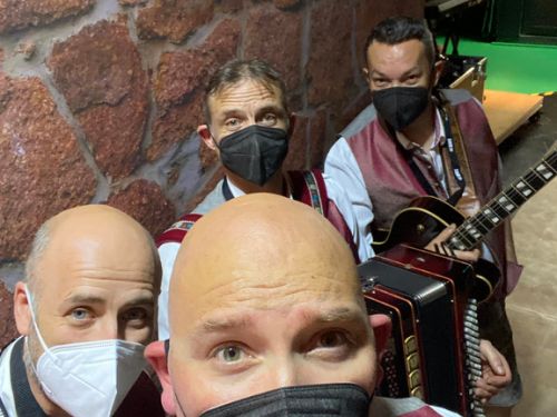 Selfie en coulisses